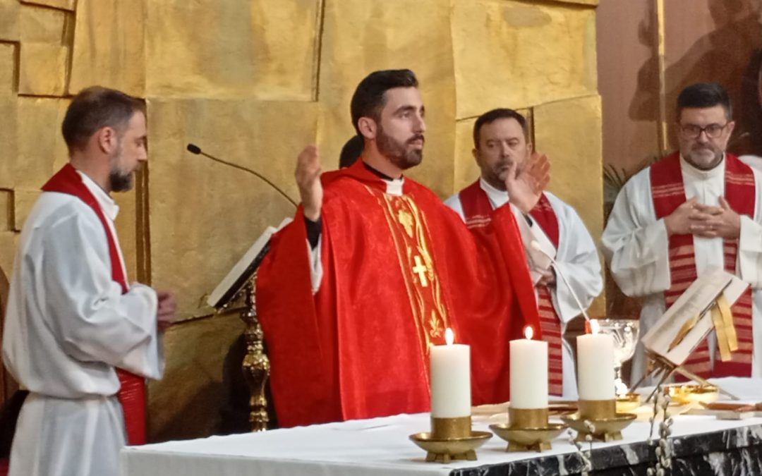 Primera Eucaristía de Ignacio Benavent.