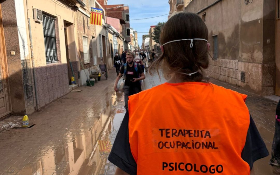 El grupo de terapeutas ocupacionales.