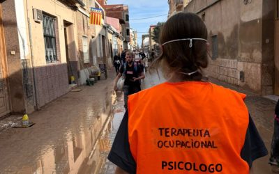 El grupo de terapeutas ocupacionales.