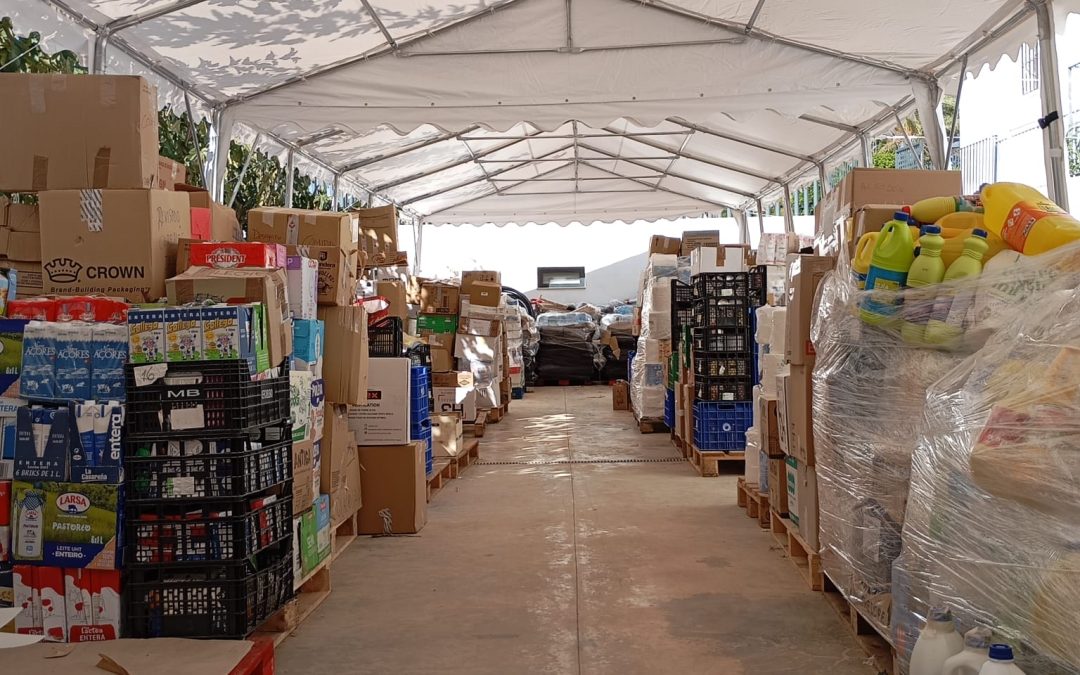 La parroquia: centro logístico.