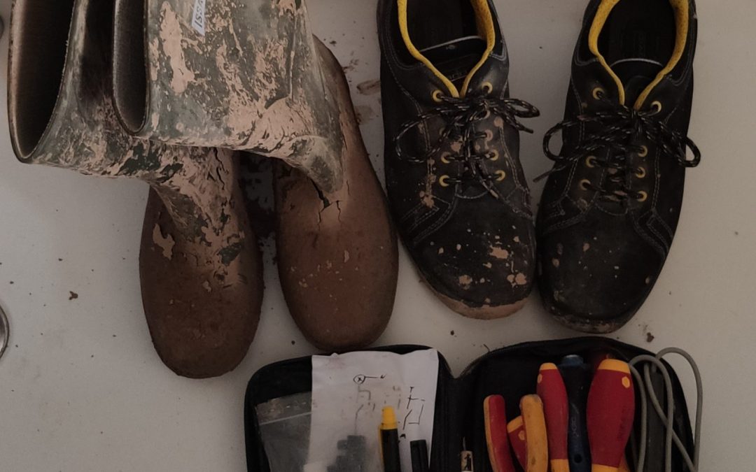 El grupo de electricistas.