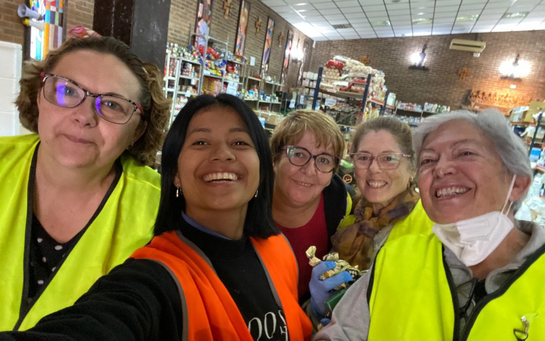TESTIMONIOS. Las voluntarias de Catarroja en María Madre.
