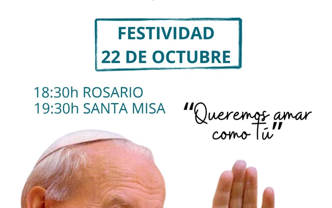 Festividad San Juan Pablo II